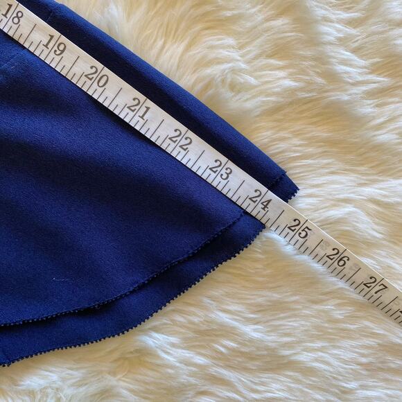 Soft Surroundings Blue V-Neck Split Ruffle Sleeve Tunic XS - Picture 9 of 9